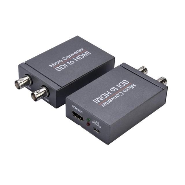 SDI to HDMI コンバーター 3G-SDI/HD-SDI/SD-SDI to HDMI変換器 sdi hdmi 変換 sdi-hdmi 変換 ESD保護機能搭載(SDI to HDMI 2024)の通販は 5,460円