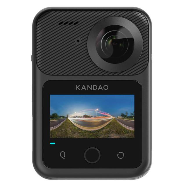 QooCam 3 Ultra 10ビット 8K/30fps 360度アクションカメラ 9600万画素パノラマ F1.6大口径レンズ 、 HDR動画、見えない自撮り棒効果、高の通販は