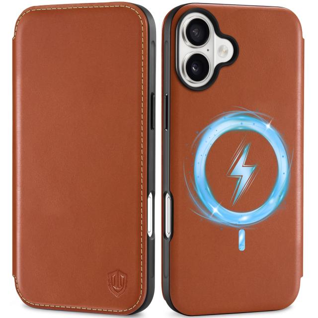 SHIELDON iPhone 16 Plus 対応 ケース 手帳型 本革 あいふぉん 16プラス 対応 スマホカバー カード収納 マグネット内蔵 衝撃吸収 [RFIDブの通販は 5,323円