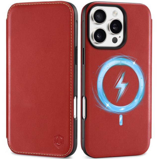 SHIELDON iPhone 16 ProMax対応 ケース 手帳型 本革 あいふぉん 16 プロマックス 対応 スマホカバー カード収納 マグネット内蔵 衝撃吸収の通販は 5,724円