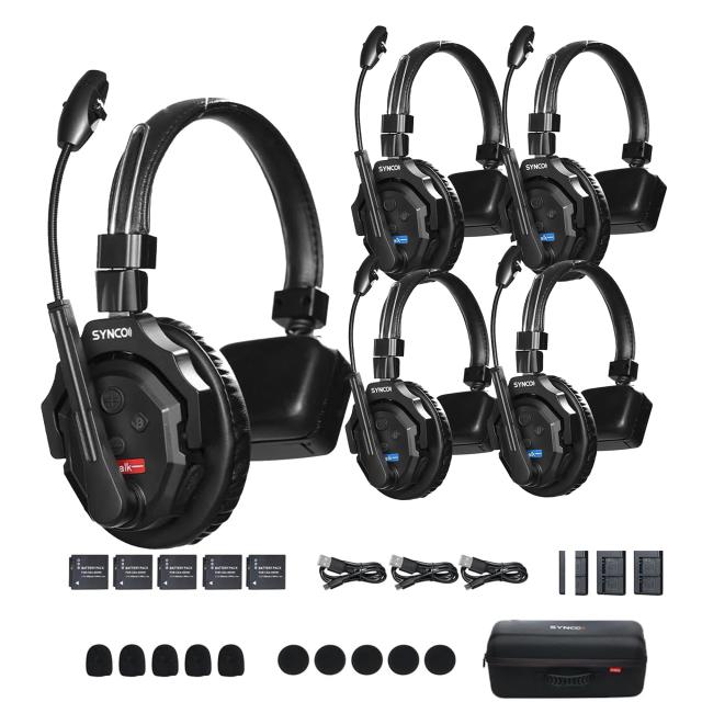 SYNCO XTALK X5 ワイヤレスヘッドセットインターホンシステム 5