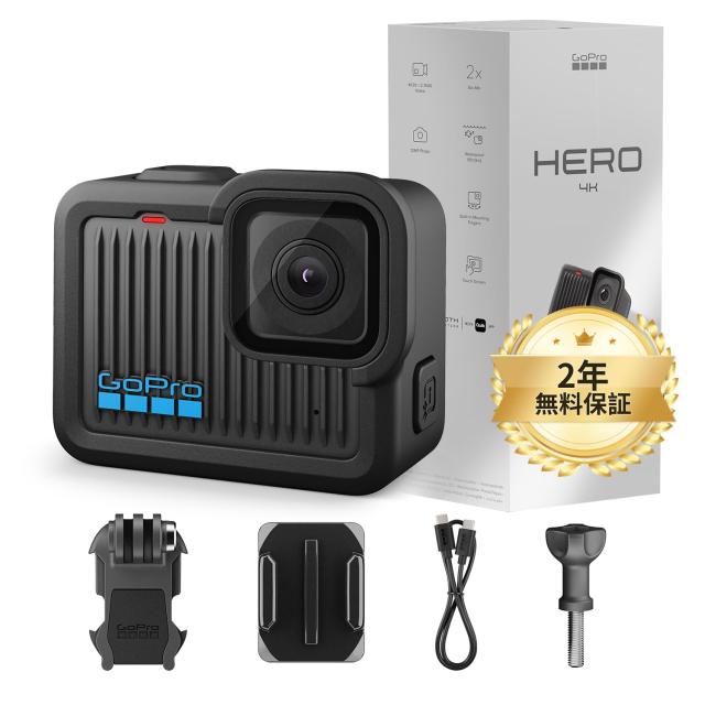 【FWバージョン日本国内正規品】 GoPro HERO ゴープロ ごーぷろ アクションカメラ 4k