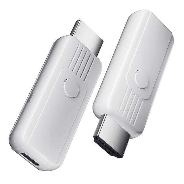 ワイヤレス hdmi 送受信機セット hdmi 無線化 【2024最新】小型 Miniトランスミッター レシーバー 挿すだけ使える 30m安定無線伝送 WIFI/ ワイヤレス hdmi 送受信機セット hdmi 無線化 【2024最新】小型 Mini