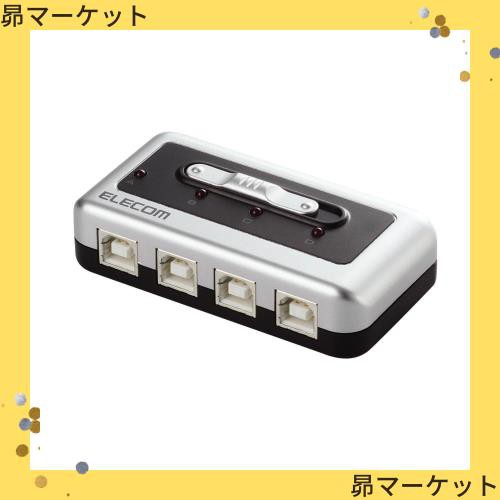 エレコム USB切替器 手動 2.0対応 4台 U2SW-T4