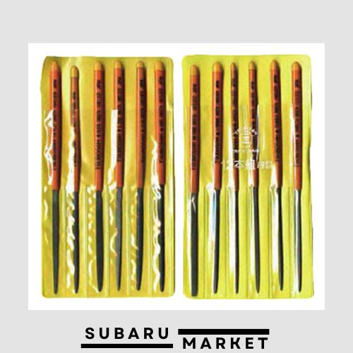 ツボサン 組ヤスリセット 12本組 細目 ST01203
