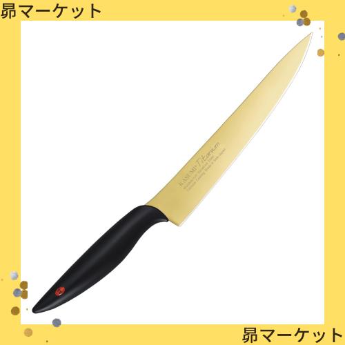 スミカマ 霞 KASUMI 包丁 チタンコーティング カービングナイフ 20cm ゴールド 錆びにくい 日本製 岐阜県関市 20020/G 8,906円