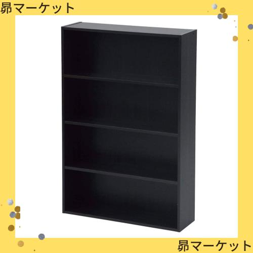 山善(YAMAZEN) 文庫本収納ラック 本棚カラーボックス CMCR-9060(DBR