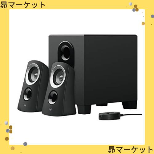 【Amazon.co.jp限定】ロジクール PC スピーカー Z313 ステレオ ブラック 2.1ch サブウーファー 付属 3.5mm 入力対応 パソコン用 PCスピーの通販は 8,272円