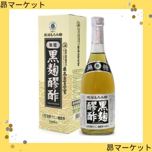ヘリオス酒造 黒麹醪酢 無糖 720ml ×6個セットの通販は