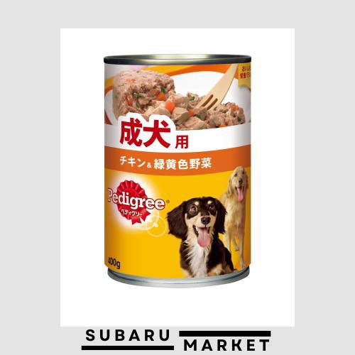 ペディグリー 成犬用 チキン＆緑黄色野菜 400g×24缶入り [ドッグフード・缶詰]