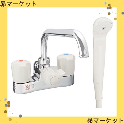 TOTO 浴室用水栓 台付き 2ハンドル混合栓 一時止水なし TMS26Cの TOTO 浴室用水栓 台付き 2ハンドル混合栓 一時止水なし TMS26Cの