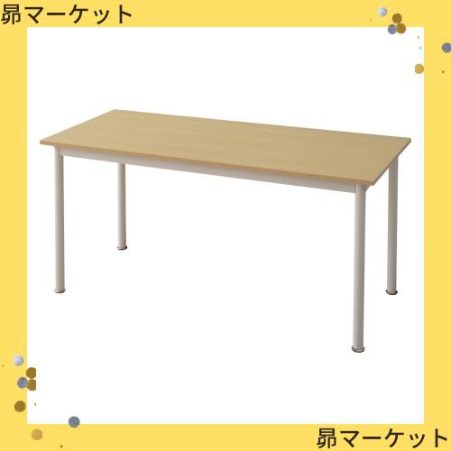 山善(YAMAZEN) パソコンデスク 140cm 奥行60cm ナチュラル MFD-1460(NB/IV)の通販は