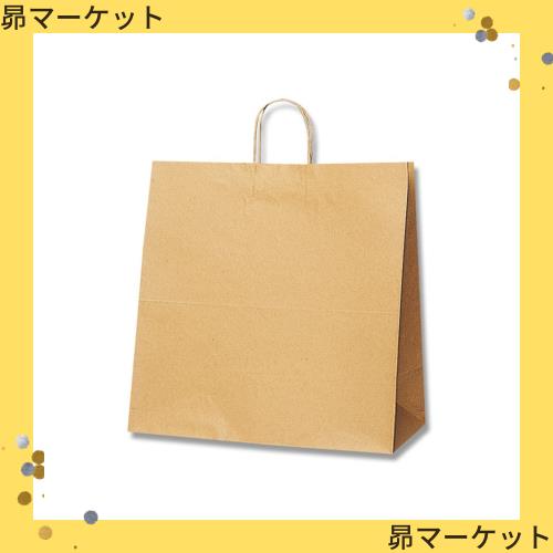 ヘイコー 手提 紙袋 マチ広 25CB 45-1 未晒クラフト 赤 45x22x45.5cm 50枚 シモジマ(Shimojima)ヘイコー 手提 紙袋 マチ広 25CB 45-1 未晒