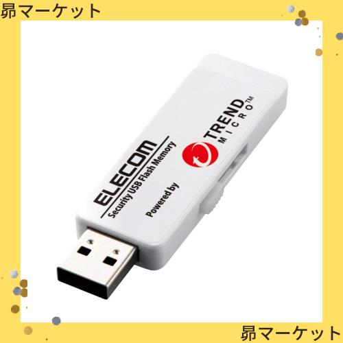 エレコム USBメモリ 4GB USB3.0 トレンドマイクロ ウィルスチェック機能搭載 1年ライセンス MF-PUVT304GA1 エレコム USBメモリ 4GB USB3.0 トレンドマイクロ ウィルスチェック