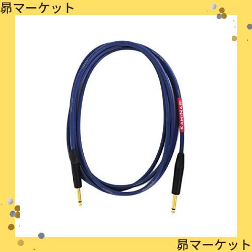 KAMINARI K-GC3SS Electric Guitar Cable 3m SS エレクトリックギター専用ケーブル