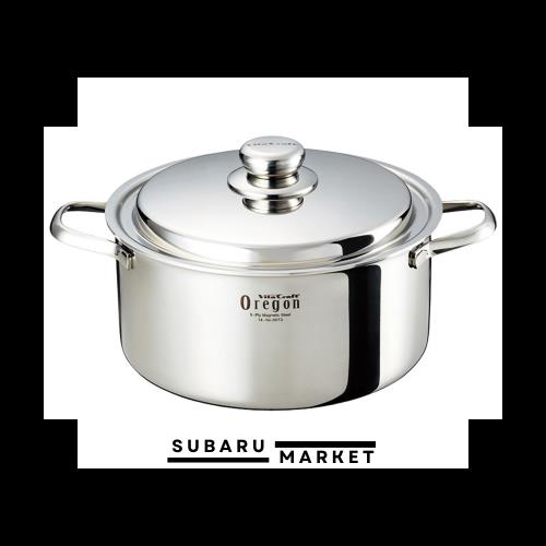 ビタクラフト 両手鍋 オレゴン 24cm レシピ付 8673 シルバー