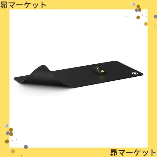 SteelSeries ゲーミングマウスパッド 大型 極厚 ノンスリップラバーベース ブラック 90cm×40cm×0.4cm QcK Heavy XXL 67500の通販は