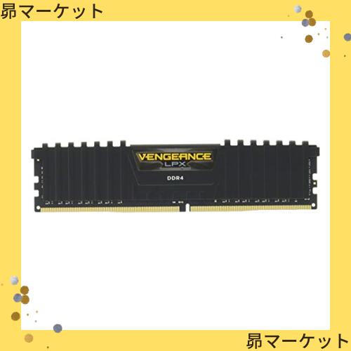 CORSAIR DDR4-2666MHz デスクトップPC用 メモリモジュール VENGEANCE LPX Series 8GB×2枚キット CMK16GX4M2A2666C16の通販は 6,385円