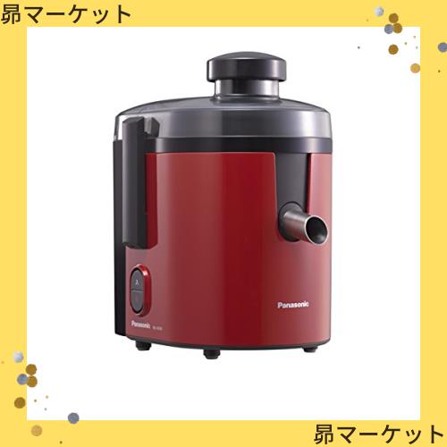 パナソニック ジューサー 高速 レシピブック付 レッド MJ-H200-R