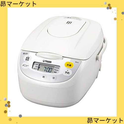 タイガー魔法瓶(TIGER) 炊飯器 5.5合 マイコン 調理メニュー付き 炊きたて ホワイト JBH-G101W