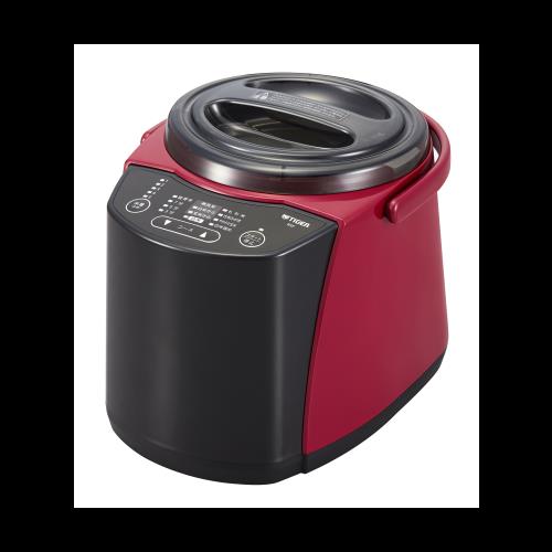 タイガー魔法瓶(TIGER) 精米機 家庭用 変速かくはん式 無洗米 RSF-A100R レッド