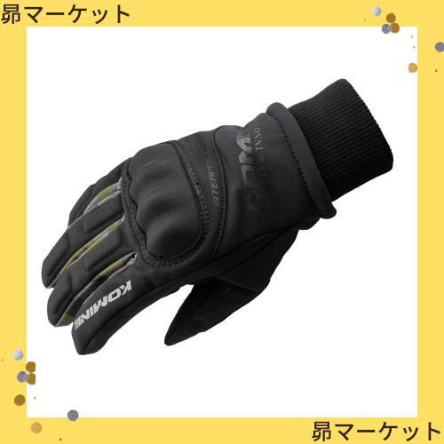 コミネ(KOMINE) バイク用 WPプロテクトウインターグローブ-キトラ ブラック/ウッドカモ S GK-816 1080 春秋冬向け 防水 プロテクターの通販は 8,583円