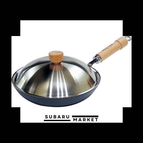 リバーライト 極JAPAN 鉄 厚板 フライパン 蓋付きセット 28cm 窒化鉄