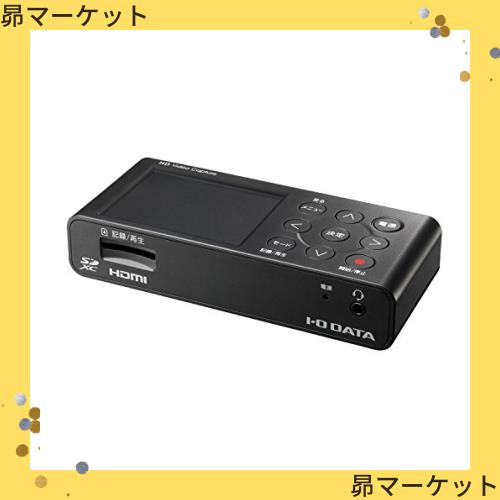 アイ・オー・データ キャプチャーボード ゲームキャプチャー HDMI PC不要 ゲーム録画 編集 フルHD SD/HDD保存 日本メーカー GV-HDRECの通販は 18,300円