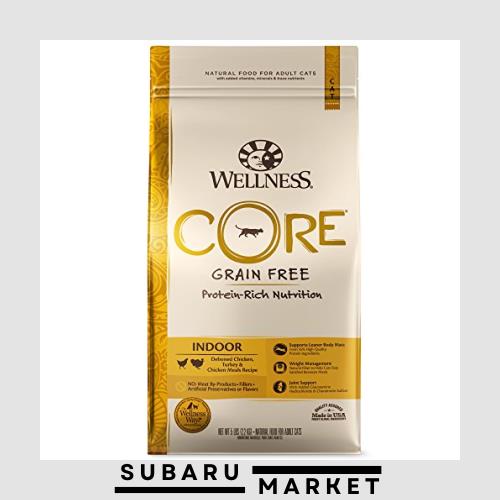 ウェルネスコア(穀物不使用 グレインフリー・高たんぱく質)室内猫用(1歳以上)骨抜きチキン2.26kg 5,469円