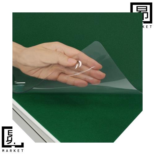 プラス デスクマット 透明 軟質 エコノミータイプ 下敷付 1190×590mm 41-063の通販は