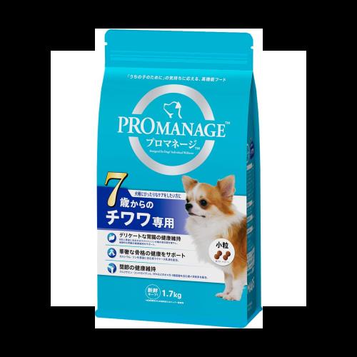 プロマネージ ドッグフード 7歳からのチワワ専用 シニア犬用 1.7kgx6