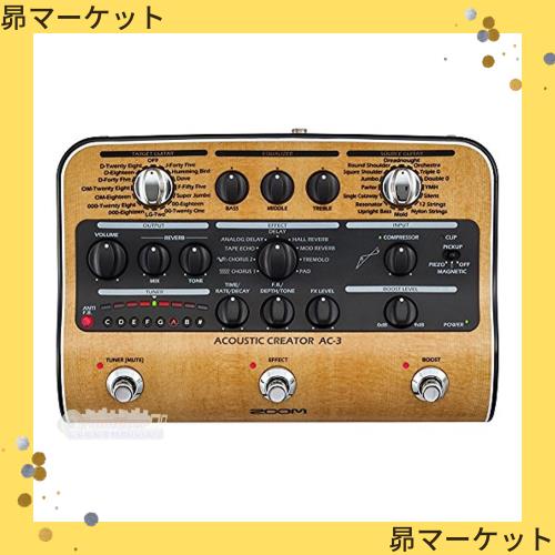 ZOOM ズーム アコースティックギター用プリアンプ AC-3の通販は 35,675円