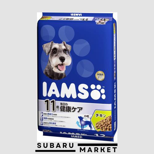 アイムス (IAMS) アイムス 11歳以上用 毎日の健康ケア 小粒 ドッグフード チキン シニア犬用 12kg