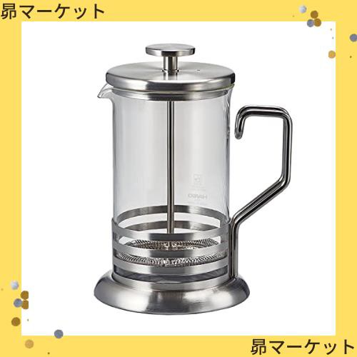 HARIO(ハリオ) ハリオール・ブライトj コーヒー & ティープレス 4杯用 ステンレス THJ-4-HSVの通販は