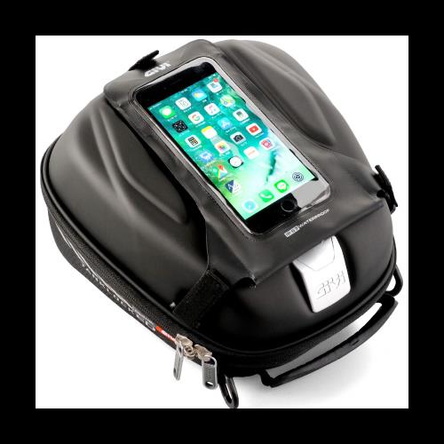 GIVI(ジビ) バイク用 タンクバッグ 5L 防犯キー付き スマホホルダー