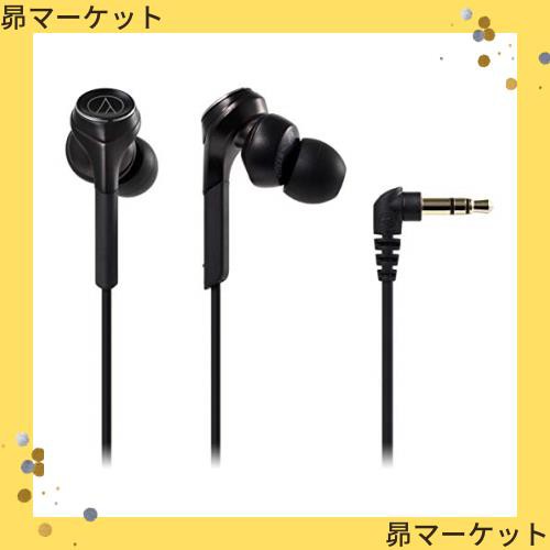 オーディオテクニカ SOLID BASS カナル型 イヤホン 有線 重低音 ハイレゾ音源対応 ブラック ATH-CKS770X BKの通販は