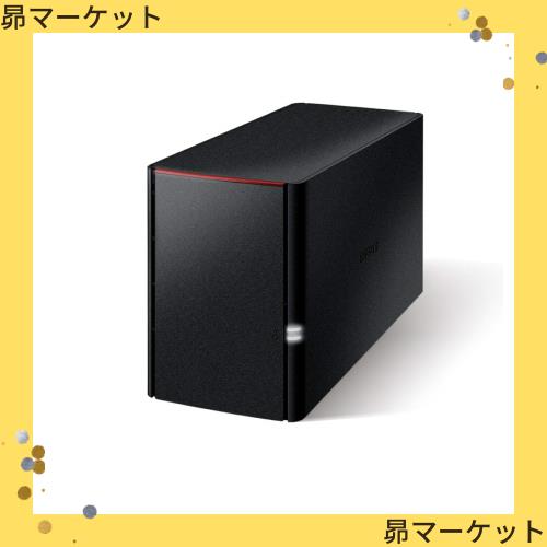 BUFFALO NAS PC/スマホ/タブレット対応 ネットワークHDD 2TB LS220D0202N 【データを守るRAID1対応モデル】の通販は 35,113円