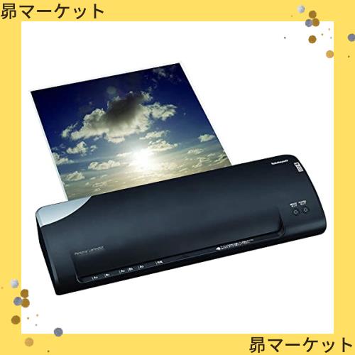 ナカバヤシ ハイスペック ラミネーター 4本ローラー A3 ブラック