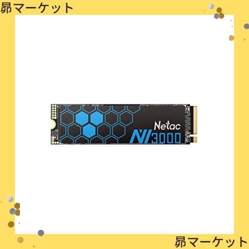 Netac M.2 SSD 500GB （ヒートシンク付 ） PCIe Gen3.0x4 NVME1.4 最大3,300MB/秒 （ 3D Nand採用 ） SSD デスクトップ - NV3000 内蔵型Sの通販は 7,920円