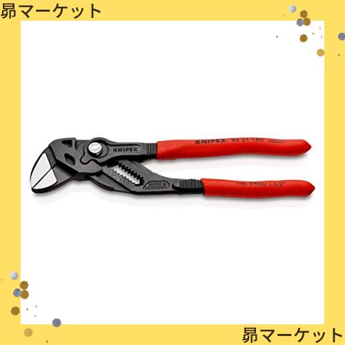 クニペックス KNIPEX 8601-180SB プライヤーレンチ プラスチックコーティングハンドル 8601-180SB 8601-180SB プライヤーレンチ 1丁 KNIPEX(クニペックス) 通販