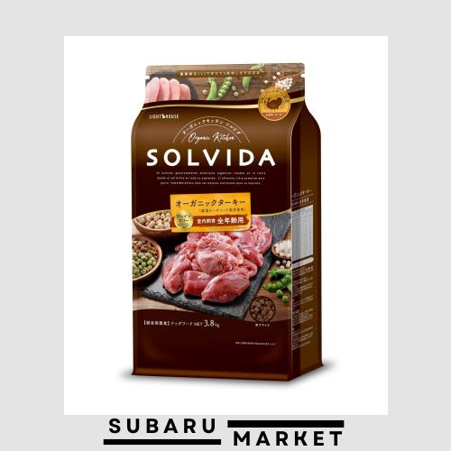 【Amazon.co.jp限定】 ソルビダ(SOLVIDA) グレインフリー ドッグフード 室内飼育全年齢対応 ターキー 3.8kgの通販は