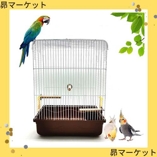 Gifty 鳥かご 止まり木 3本つき インコ 手のり バードゲージ 飛び散り防止 セキセイインコ オカメインコ 鳥 ケージの通販はau PAY  マーケット - 昴マーケット | au PAY マーケット－通販サイト