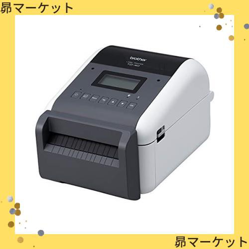 ブラザー工業 TD-4550DNWB 4インチラベル幅 モノクロ 感熱ラベルプリンター/300dpi/USB/有線LAN/Wi-Fi/Bluetooth/RS-232C/USBホスト