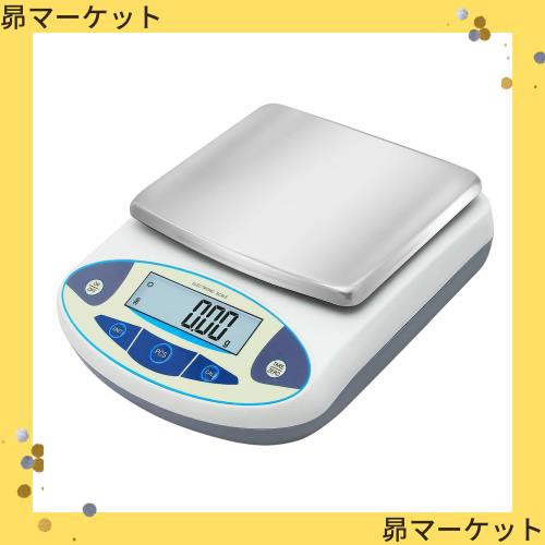 Bonvoisin 精密電子はかり 1000gx0.01g デジタルはかり 10mg 高精度電子天びん 計量器 分析電子天秤 皿寸法：180*140mm 電池別売り 日本の通販は