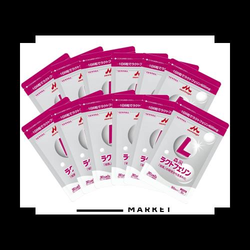 森永ラクトフェリン ９０粒入り 新アルミパウチパッケージ ６個セット（１日６粒×９０日分）