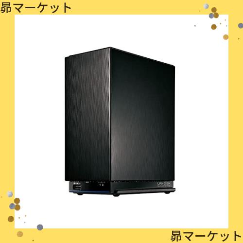 IODATA HDL2-AAX4 デュアルコアCPU搭載 ネットワーク接続ハードディスク (NAS) 2ドライブモデル 4TBの通販は