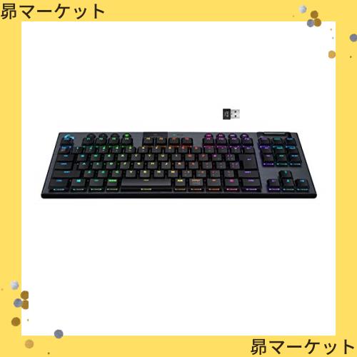 Logicool G(ロジクール G) ゲーミングキーボード テンキーレス ワイヤレス G913 TKL 薄型 GLスイッチ タクタイル 日本語配列 LIGHTSPEED の通販は
