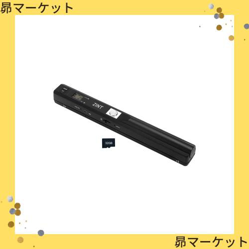 ZINT スキャナー ハンディスキャナー 最大900dpi対応 OCR機能搭載 モバイルスキャナー ドキュメントスキャナー 自動保存 JPG PDF A4用紙 の通販は