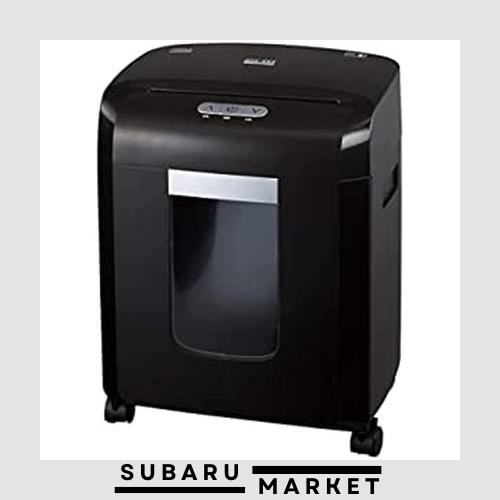 ナカバヤシ シュレッダー パーソナル スタミナ＆パワフル クロスカット A4 最大細断12枚 13L 連続使用15分 Z0375の通販は