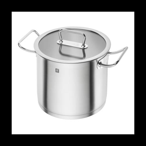 ZWILLING ツヴィリング 「 プロ ストックポット 深型 24cm (ガラス蓋付